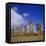 Ahu Tongariki, Easter Island, Chile, Pacific-Geoff Renner-Framed Premier Image Canvas