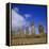 Ahu Tongariki, Easter Island, Chile, Pacific-Geoff Renner-Framed Premier Image Canvas