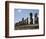 Ahu Tongariki, Unesco World Heritage Site, Easter Island (Rapa Nui), Chile, South America-Michael Snell-Framed Photographic Print