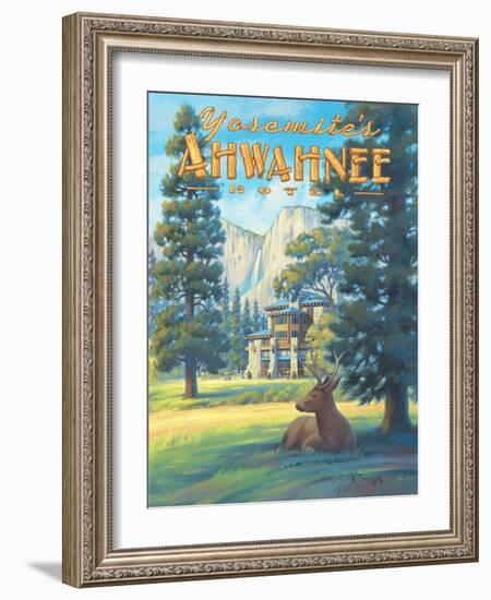 Ahwahnee Hotel-Kerne Erickson-Framed Art Print