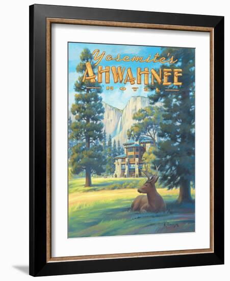 Ahwahnee Hotel-Kerne Erickson-Framed Art Print