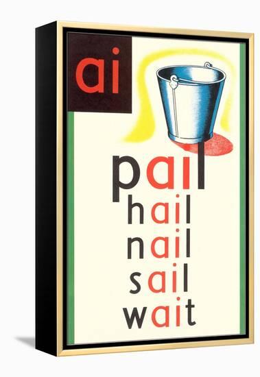 AI in Pail-null-Framed Stretched Canvas