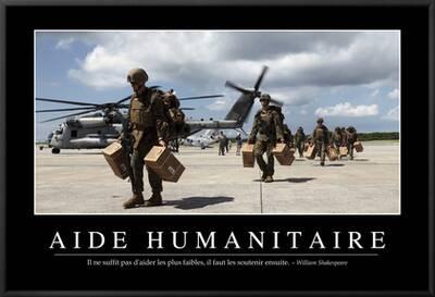 Aide Humanitaire Citation Et Affiche D Inspiration Et Motivation Photographic Print Art Com
