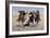 Aiding a Comrade, 1890-Frederic Sackrider Remington-Framed Giclee Print