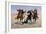 Aiding a Comrade-Frederic Sackrider Remington-Framed Giclee Print