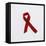 AIDS Ribbon-Cristina-Framed Premier Image Canvas