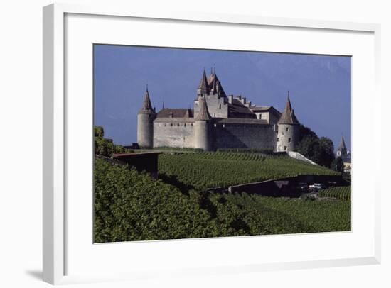 Aigle Castle, Switzerland-null-Framed Giclee Print