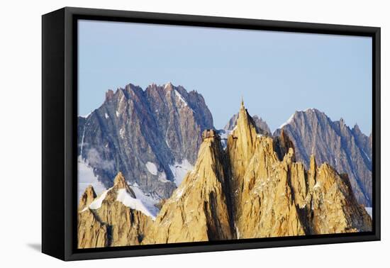 Aiguille Du Midi Cable Car Station, Haute-Savoie, French Alps, France, Europe-Christian Kober-Framed Premier Image Canvas