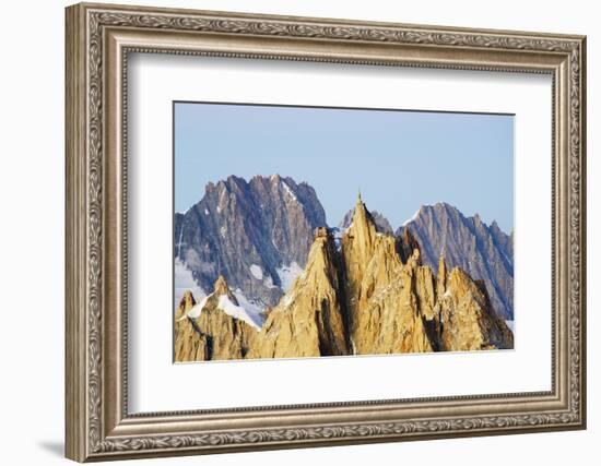 Aiguille Du Midi Cable Car Station, Haute-Savoie, French Alps, France, Europe-Christian Kober-Framed Photographic Print