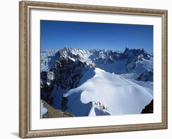 Aiguille Du Midi, Chamonix, France, Europe-Tom Teegan-Framed Photographic Print