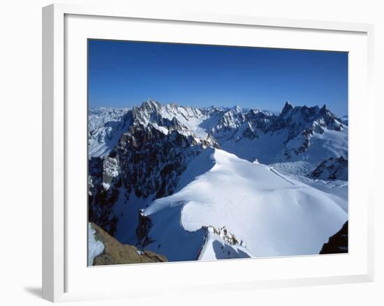 Aiguille Du Midi, Chamonix, France, Europe-Tom Teegan-Framed Photographic Print