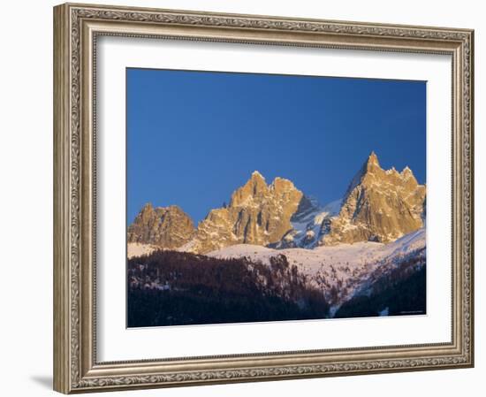 Aiguille du Midi, Chamonix, Haute Savoie, France-Walter Bibikow-Framed Photographic Print