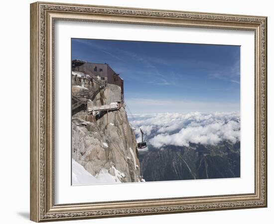 Aiguille Du Midi, Mont Blanc, Haute Savoie, French Alps, France, Europe-Angelo Cavalli-Framed Photographic Print