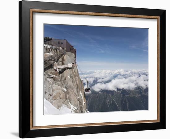 Aiguille Du Midi, Mont Blanc, Haute Savoie, French Alps, France, Europe-Angelo Cavalli-Framed Photographic Print