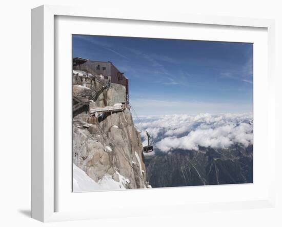 Aiguille Du Midi, Mont Blanc, Haute Savoie, French Alps, France, Europe-Angelo Cavalli-Framed Photographic Print