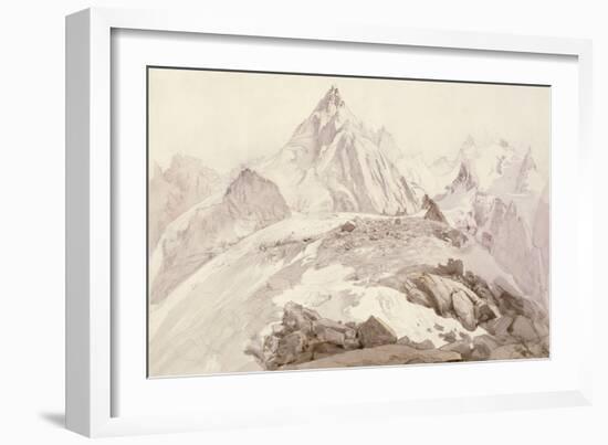 Aiguilles De Chamonix, C.1850-John Ruskin-Framed Giclee Print