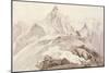 Aiguilles De Chamonix, C.1850-John Ruskin-Mounted Giclee Print