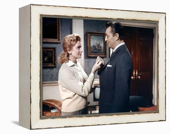 Ailleurs l'herbe est plus verte THE GRASS IS GREENER by StanleyDonen with Deborah Kerr and Robert M-null-Framed Stretched Canvas