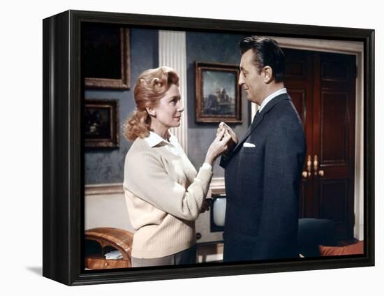 Ailleurs l'herbe est plus verte THE GRASS IS GREENER by StanleyDonen with Deborah Kerr and Robert M-null-Framed Stretched Canvas