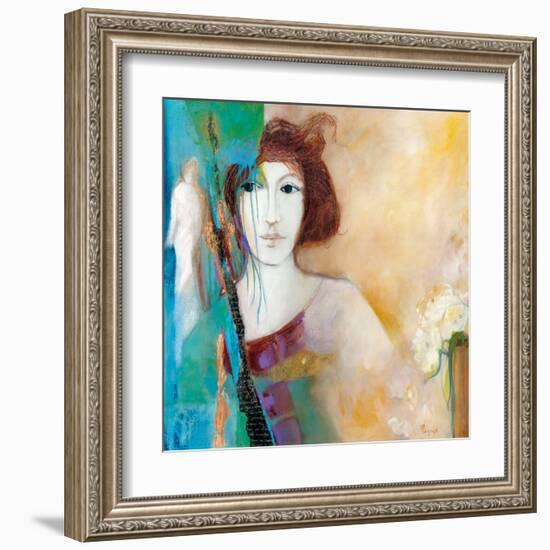 Ailleurs…-Huguette Lagacé-Framed Art Print