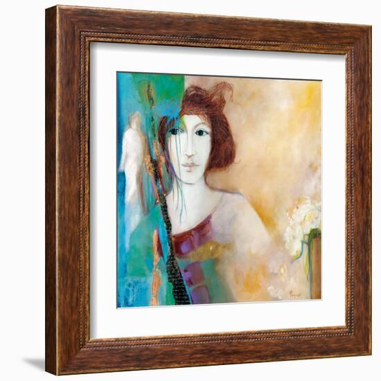 Ailleurs…-Huguette Lagacé-Framed Art Print