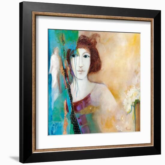 Ailleurs…-Huguette Lagacé-Framed Art Print