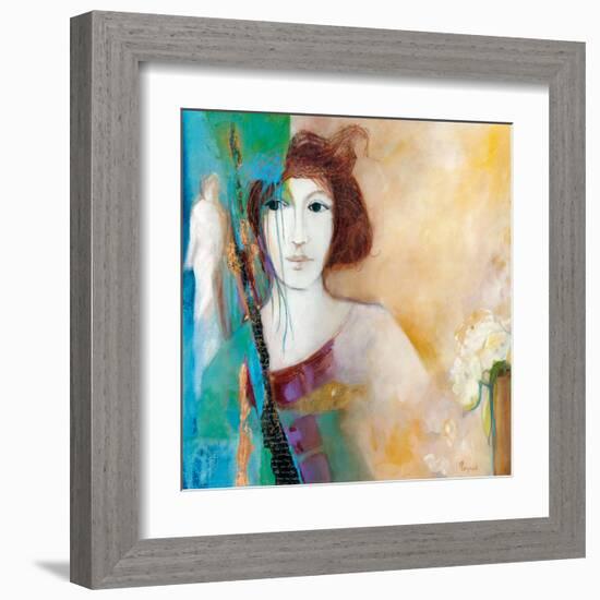 Ailleurs…-Huguette Lagacé-Framed Art Print