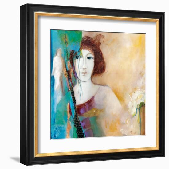 Ailleurs…-Huguette Lagacé-Framed Art Print