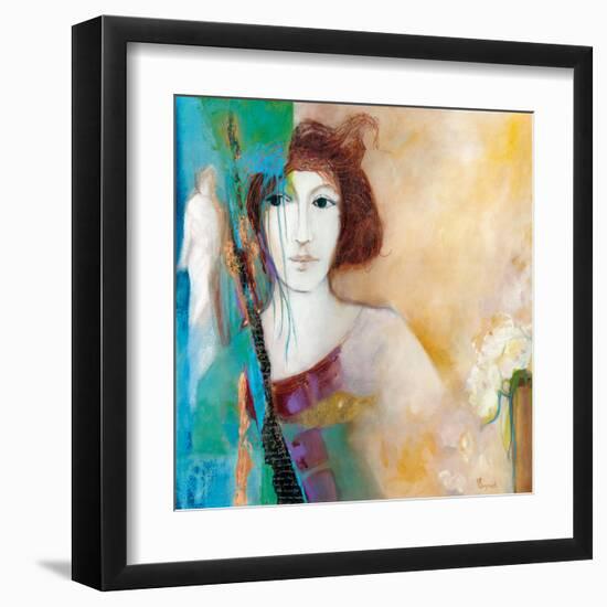 Ailleurs…-Huguette Lagacé-Framed Art Print