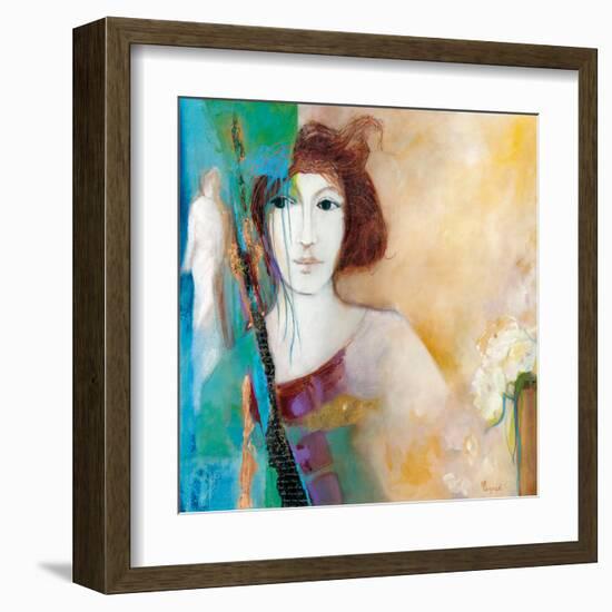 Ailleurs…-Huguette Lagacé-Framed Art Print