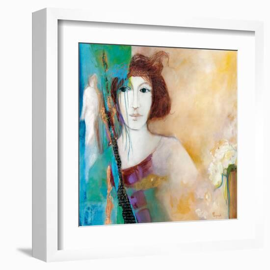 Ailleurs…-Huguette Lagacé-Framed Art Print