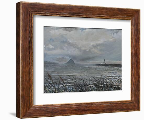 Ailsa Craig from Arran, 2007-Vincent Alexander Booth-Framed Photographic Print