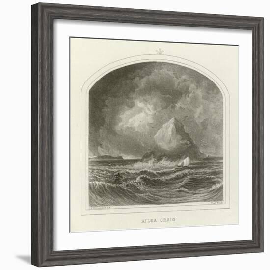 Ailsa Craig-null-Framed Giclee Print