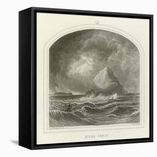 Ailsa Craig-null-Framed Premier Image Canvas