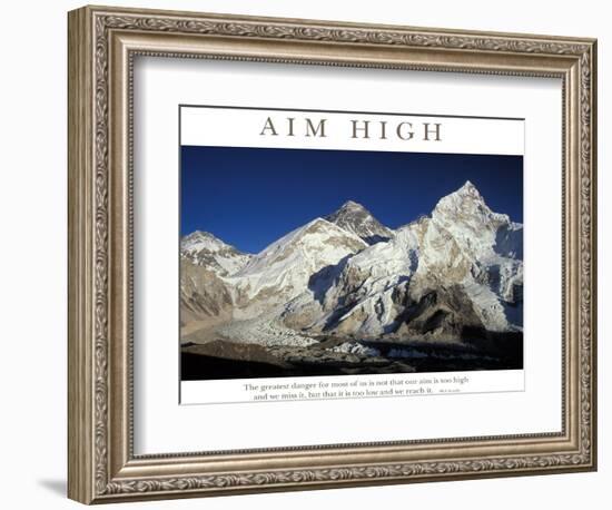 Aim High-AdventureArt-Framed Photographic Print