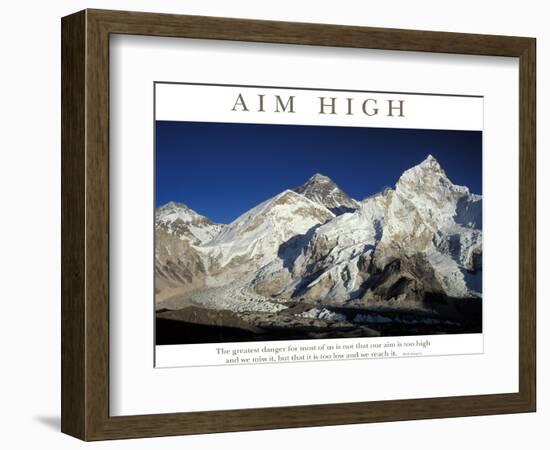 Aim High-AdventureArt-Framed Photographic Print