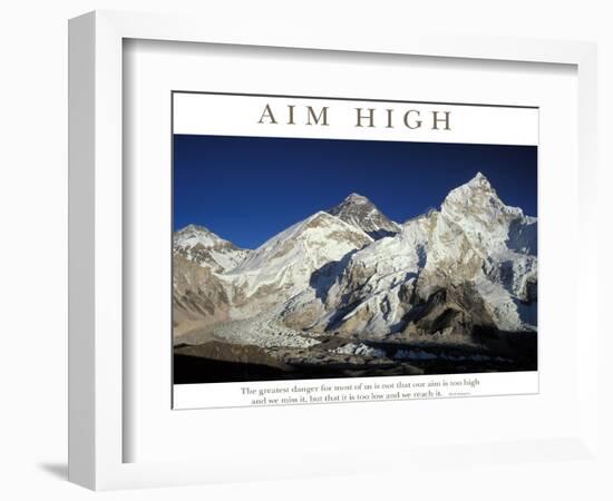 Aim High-AdventureArt-Framed Photographic Print