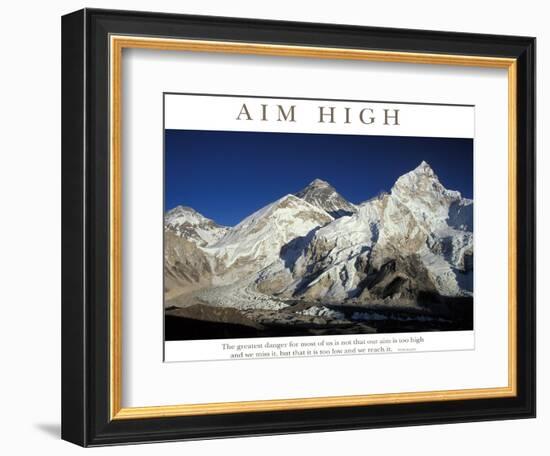 Aim High-AdventureArt-Framed Photographic Print