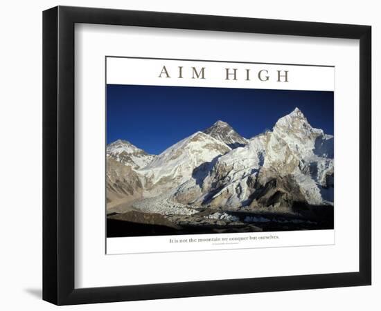 Aim High-AdventureArt-Framed Photographic Print