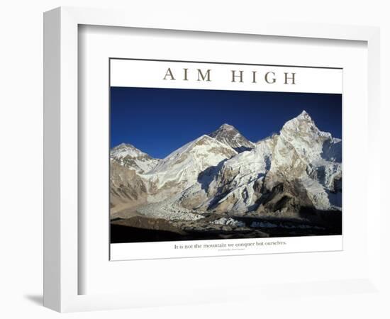 Aim High-AdventureArt-Framed Photographic Print