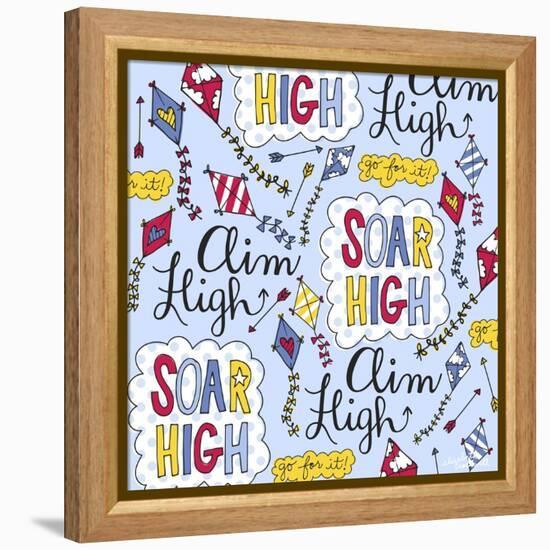 Aim High-Elizabeth Caldwell-Framed Premier Image Canvas