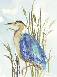 Heron in the Reeds-Aimee Wilson-Framed Art Print