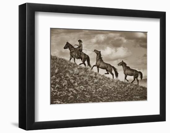 Ain’t no Mountain High Enough-Barry Hart-Framed Art Print