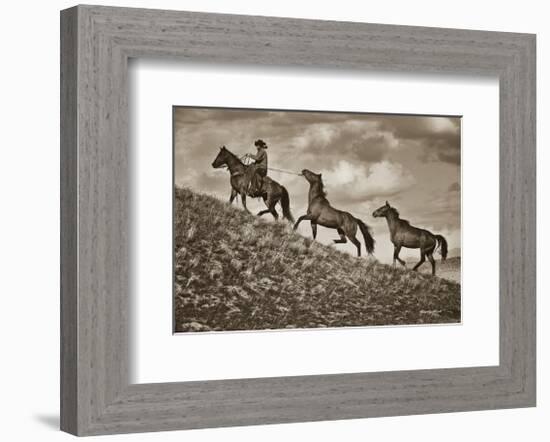 Ain’t no Mountain High Enough-Barry Hart-Framed Art Print