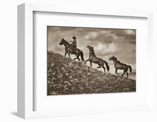 Ain’t no Mountain High Enough-Barry Hart-Framed Art Print