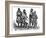 Ainu People, Japan, 1895-E Ronjat-Framed Giclee Print