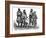 Ainu People, Japan, 1895-E Ronjat-Framed Giclee Print