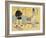 Ainu (Right), Malayan(Left)-Utagawa Yoshiiku-Framed Giclee Print