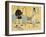 Ainu (Right), Malayan(Left)-Utagawa Yoshiiku-Framed Giclee Print