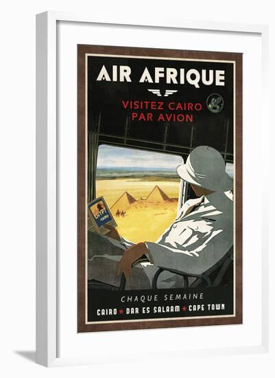 Air Afrique-Collection Caprice-Framed Art Print